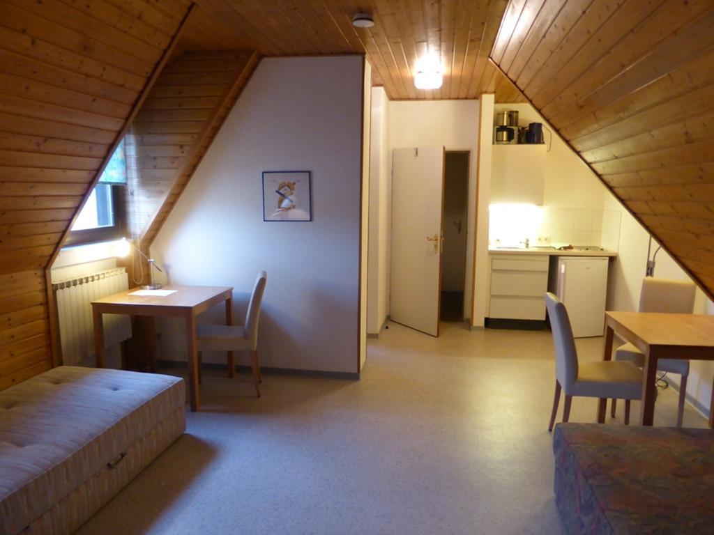 Gaestehaus An Der Rheinbruecke Altlussheim 外观 照片